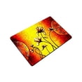 thumbnail image 3 of MKHERT Modern Foral Decor Art Abstract Flowers Oil Painting Doormat Rug Home Decor Floor Mat Bath Mat 23.6x15.7 inch, 3 of 3