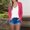 Hot Pink, variant on DAFPZW Cardigans Sweaters for Women,Trendy Summer Lightweight Open Front Cardigan Plus Size Long Sleeve Thin Jacket