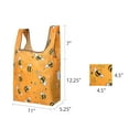 thumbnail image 2 of Wrapables Small JoliBag Collection Reusable Shopping Bag, Yellow Bees, 2 of 5