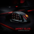 thumbnail image 2 of Redragon Impact Elite M913 RGB USB 2.4G Wireless Gaming Mouse 16000 DPI 16 Buttons Programmable Ergonomic Mouse PC for Gamers, 2 of 6