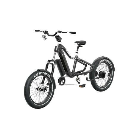 OKAI - Ranger Electric Bike w/ 45 Miles Max Operating Range and 28 mph Max Speed - Midnight Black