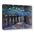 thumbnail image 2 of ArtWall Vincent van Gogh "Starry Night Under the Rhone" Canvas, 2 of 4