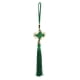 thumbnail image 1 of Nudo chino de Feng Shui: Amuleto de la suerte para la riqueza, el éxito y la felicidad para la decoración del hogar Verde, 1 of 5