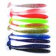 thumbnail image 3 of Eigraketly 10 Uds. Señuelos suaves de gusano Easy Shiner Wobblers para carpa lubina Swimbait pesca Artificial doble Color cebo equipo Ciclismo, 3 of 6