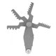 thumbnail image 3 of Calibrador de Rosca T Calibre de Paso de Rosca de Acero Inoxidable Herramienta de Medición de Paso de Tornillo Conjunto de Calibradores de Rosca Para Medir El Paso de Rosca de Rosca (Calibre de Rosca Amonsee NO, 3 of 6