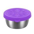 thumbnail image 2 of 1 Set Portable Salad Dressing Container Condiment Containers with Lids, Reusable Stainless Steel Sauce Cups Containers For Picnic and Travel, 2 of 7
