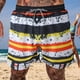 thumbnail image 2 of Pantalones cortos de playa con estampado de colores de verano a la moda para hombre Fridja  fhjkhfk457770, 2 of 9