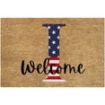 thumbnail image 2 of Rewenti Independence Day 4Th Of July Door Mat Patriotic Doormat Entryway Rug Welcome Independence Day Doormat Stain And Fad Patriotic Decor Welcome Outdoor Mat, 2 of 7