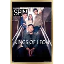 SPIN Magazine - Kings of Leon 21 Wall Poster, 14.725" x 22.375" Framed