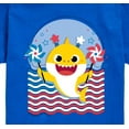 thumbnail image 3 of Baby Shark - American Flag - Toddler Short Sleeve T-Shirt, 3 of 6