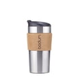 thumbnail image 1 of TASSE DE VOYAGE Bodum, 0,35 L, 12 oz, Acier inoxydable, Liège, 1 of 3