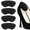 Black, variant on Skyfoot Heel Grips Liner Cushions Inserts, Full Cover Heel Filler Pads for Loose Shoes, Shoe Too Big, Improved Shoe Comfort and Fit, Heel Protector to Prevent Heel Blister