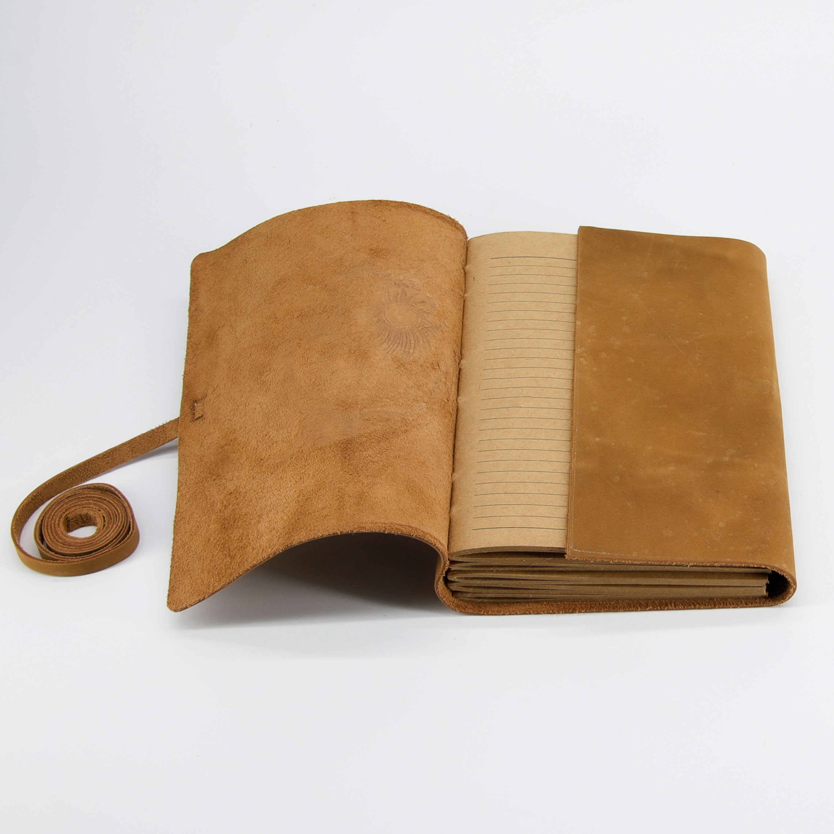 Komal's Passion Leather Journal, 8" x 6", 240 Pages photo 6