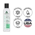 thumbnail image 4 of Aweganics Tea Tree Mint Conditioner - AWE Inspiring Natural Aromatherapy Invigorating Peppermint Conditioners - Cooling, Cleansing, Moisturizing - SLS-Free, Paraben-Free, Cruelty-Free, COLOR SAFE, 4 of 7
