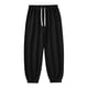 thumbnail image 3 of Pantalones largos de verano para hombre con bolsillo y cordón, pantalones casuales con bolsillo para hombre, 3 of 5