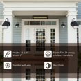 thumbnail image 4 of Generation Lighting 8870-12, Sebring Outdoor Wall Lamp, 75 Watts, Black, 4 of 5
