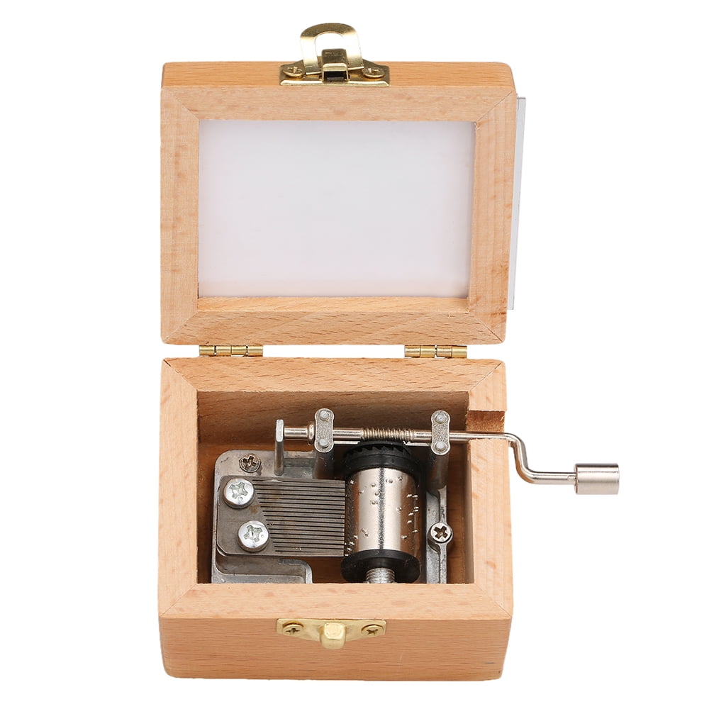 Details about   Household Hand Crank Music Box Birthday Present Decoration Delicate Musical Box 