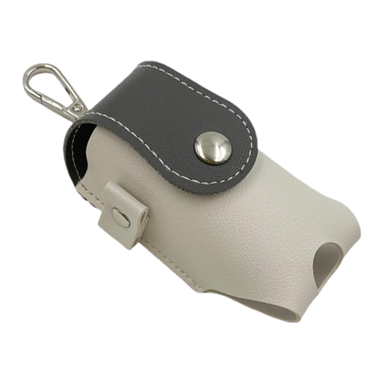 Mini Golf Balls Bag PU Leather Golf Storage Bag With Button Portable Golf Waist