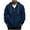Navy, variant on LIaqionyy Hoodies for Men Zip up Jacket Casual Drawstring Hooded Pullover Sweatshirts Long Sleeve Shirts