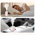 thumbnail image 3 of Car Humidifier Diffuser with Colorful Ambient Light, Usb Mist Humidifier for Office/Bedroom/Car/Home Aromatherapy, 4.09x2.68In, 3 of 6
