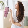 thumbnail image 6 of 40 oz Tumbler With Handle Stainless Steel Insulated Tumbler With Lid for Car Cup Holder Butterfly Knot Decoration, 6 of 9