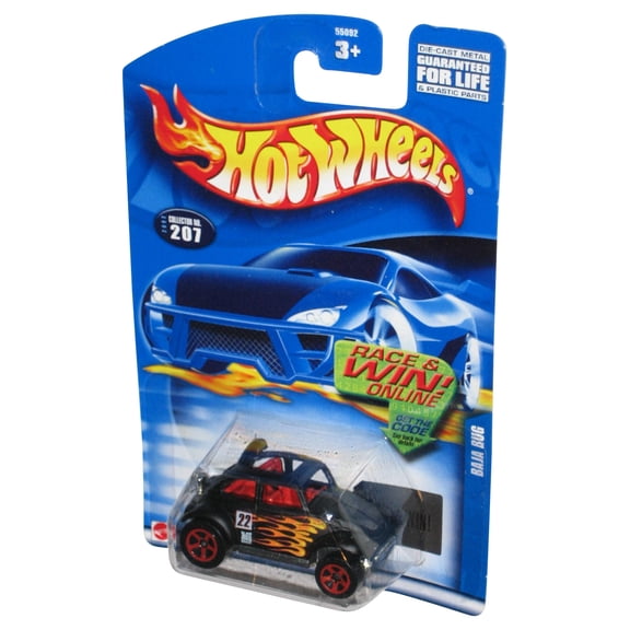 Hot Wheels Baja Bug (2002) Black Collector Toy Car #207