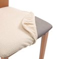 thumbnail image 4 of Dining Room Chairs Covers Dining Chair Seat Covers bars pubs bar Removable Beige, 4 of 9