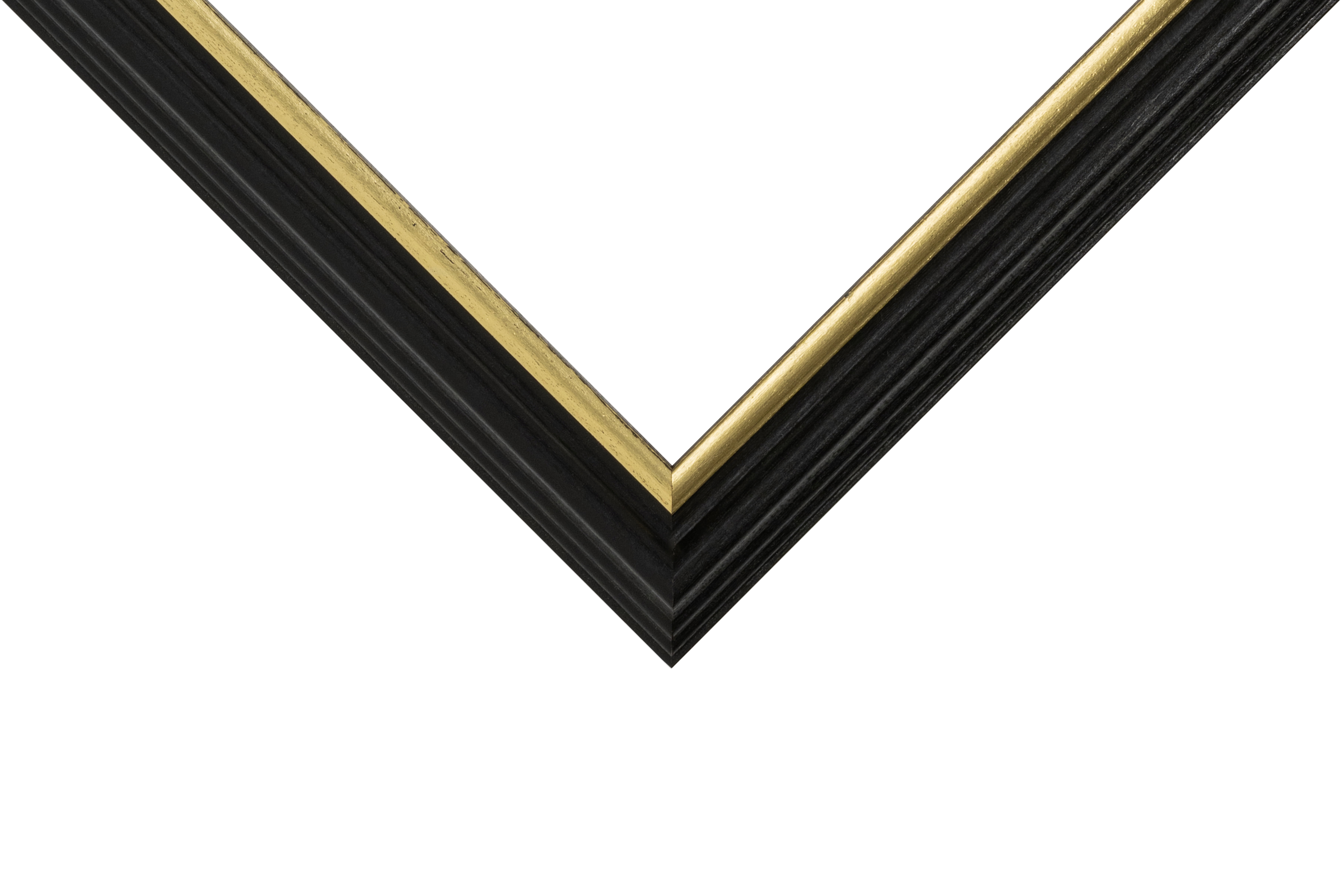Designer Black with Gold 18x24 Inch Picture Frame