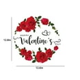 thumbnail image 3 of SDNall Valentines Day Decoration, Valentines Day Wall Decals Removable Decals Stickers Wall Patternwall Decal Valentines Day Decoration for Living Room Anniversary Party, 3 of 7