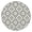Line (79), variant on Elastic Hem Round Tablecloth Bohemian Style, Floral Design for Tables 52-56 Inches, Vibrant Cover for Patio Dining Decor