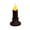 A001- Black (Small), variant on 12 Pcs Halloween Flameless Candles, 6 X 2 Inch Battery Operated Taper Candles Flickering Flame, Led Halloween Lights for Indoor Table and Window Decor