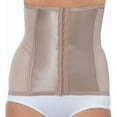 thumbnail image 1 of Women's Rago 821 Shapette Satin Panel Waist Cincher (Mocha 3X), 1 of 4