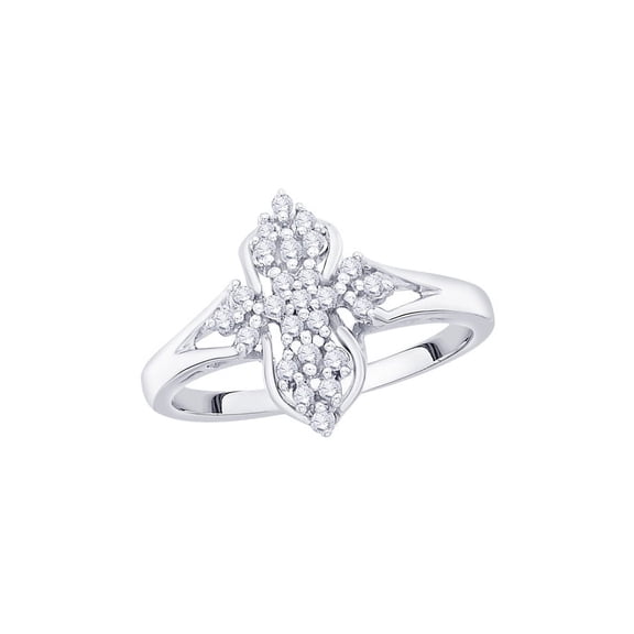 KATARINA Diamond Fashion Ring in Sterling Silver (1/4 cttw, I-J, I1-I2)