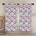 thumbnail image 5 of Blackout Kids Curtains,Red White Blue Baseballs and Stars Pattern Childrens Insulated Curtains Set Of 2,Bedroom Essentials,Toddler Room Decor 52"x63", 5 of 5