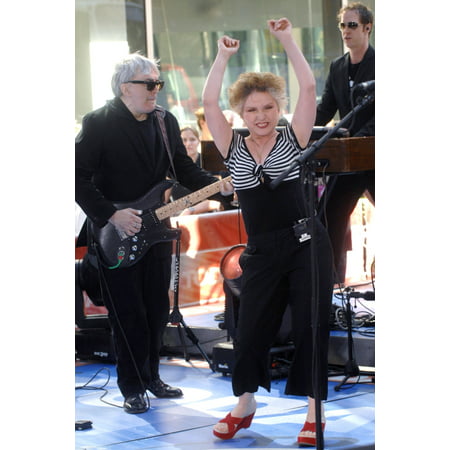 BlondieS Chris Stein Deborah Harry On Stage For The Nbc Today Show Concert With Blondie And Lily Allen Rockefeller Center New York Ny May 25 2007 Photo By George TaylorEverett Collection