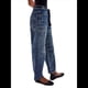 thumbnail image 2 of Pantalones Vaqueros Holgados de para Mujer, de Tiro Bajo, con Parches y Pernera y Bolsillos. Salpicaduras de Tinta M, 2 of 9