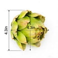 thumbnail image 4 of 3Pcs Artificial Artichokes, 4.33" Simulation Artichoke Fake Fruits for Home Kitchen Decor Wedding Table Fruit Basket Decoration(Yellow), 4 of 8
