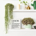 thumbnail image 6 of Zomyto 5x5 Inches Inspirational Coach Noun Coach Gifts Desk Decor Wooden Box Sign Rustic White Wood Block Plaque Box Sign Coach Definition, 6 of 6