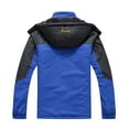 thumbnail image 2 of Men Mountain Waterproof Shell Jacket Ski Jacket Windproof Jacket Winter Warm Jacket for Camping Hiking Skiing, 2 of 7