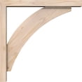 thumbnail image 3 of Ekena Millwork 3 1/2"W x 20"D x 20"H Thorton Block Smooth Bracket w/ Offset Brace, Douglas Fir, 3 of 25