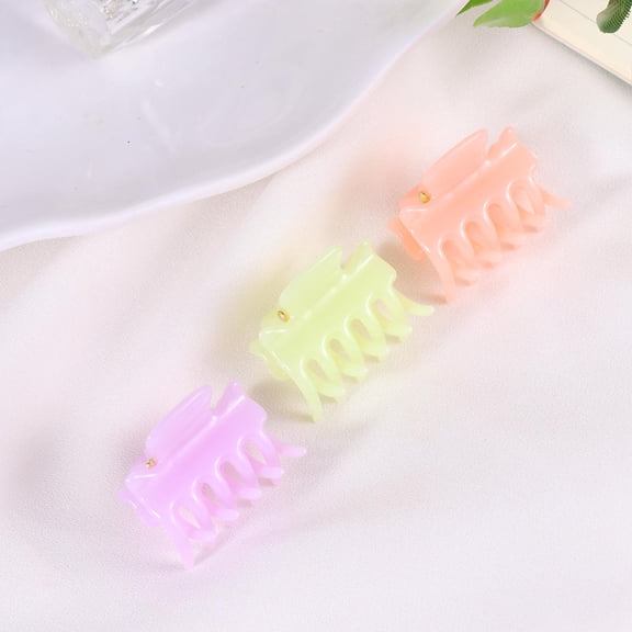 LOLIPPYY 12pcs Hair Accessories Small Jaw Clips Decorative Hair Claws for Kids and Women