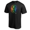 thumbnail image 2 of Men's Black Atlanta United FC Logo Pride T-Shirt, 2 of 3