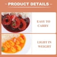 thumbnail image 2 of Simulated Food Model 5Pcs Lifelike Kitchen Food Showcase Prop For Pretend Play Assorted Color PVC Display, 2 of 4