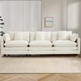 thumbnail image 2 of Domicare Modern 3 Seater Sectional Sofa, Sofas for Living Room, Living Room Furniture，Beige, 2 of 8