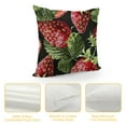 thumbnail image 4 of SHANXI Ripe Berries Food Illustration Black Summer Fruit Pillowcases Sofa 20x20in, 4 of 5