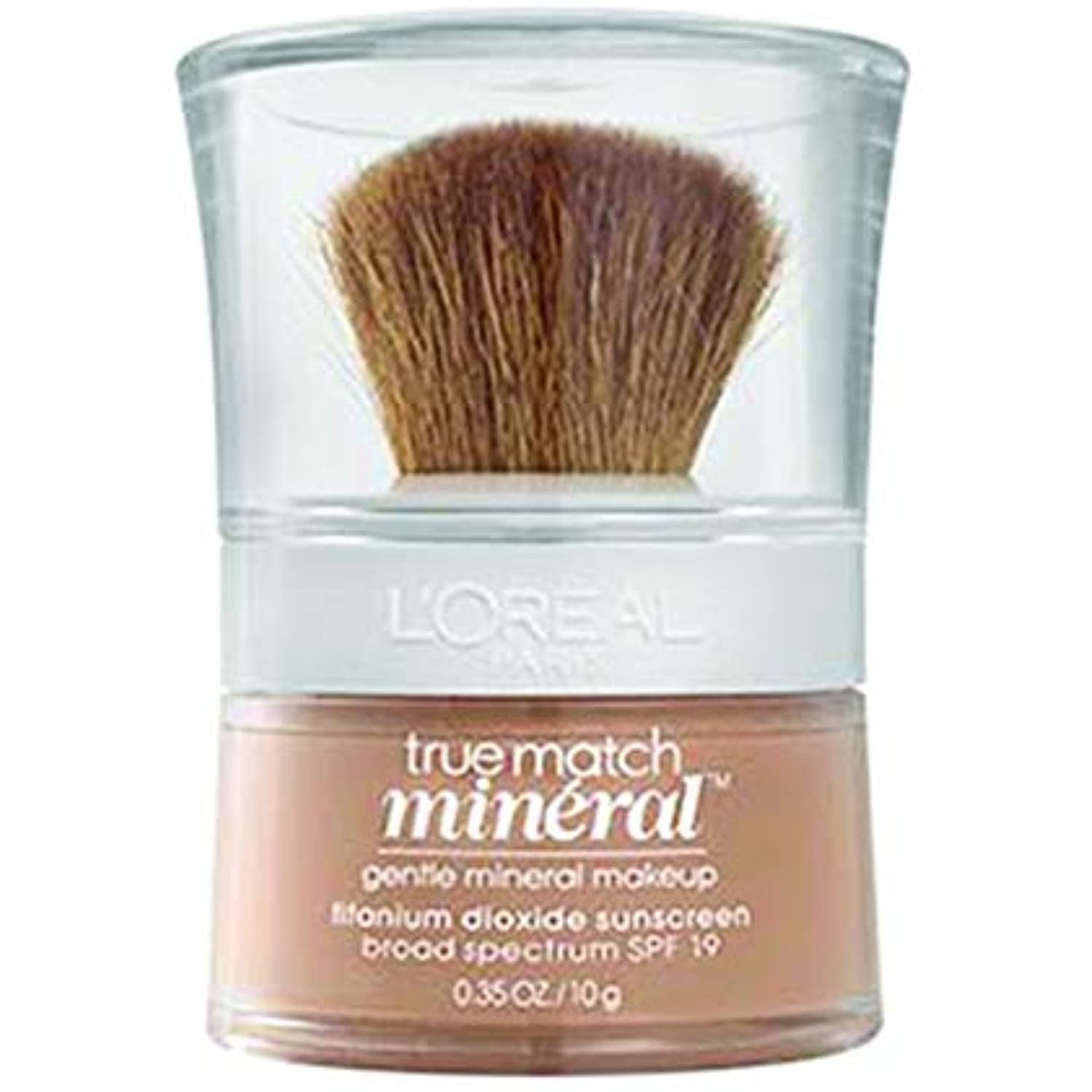 Loreal Paris True Match Mineral Loose Powder Foundation, Buff Beige, 0.35Oz