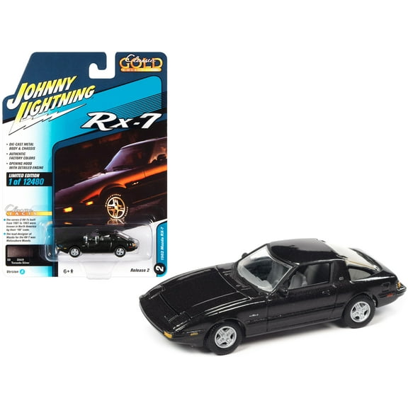 1982 Mazda RX-7 Tornado Silver Met. "Classic Gold Collection" Ltd Ed to 12480 pcs 1/64 Diecast Model Car by Johnny Lightning