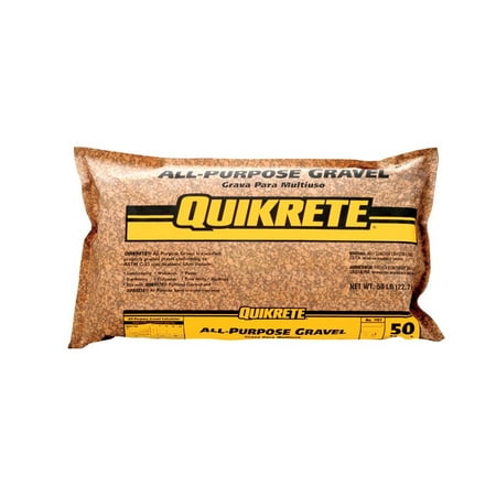 Quikrete All-Purpose Gravel Bag 50 Lbs. - Walmart.com