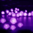 thumbnail image 5 of LINLIN Solar Flower String Lights,Waterproof Rose Flower Lights 8 Mode Solar Starry Lighting Christmas Fairy String Lights for Gardens Path Homes Wedding Party Decor, 5 of 9
