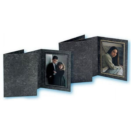Image of TAP Photo Folder Frame Avanti Black/Black 4x6 - 25 pack